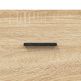 Highboard 69.5X34X180 Cm Engineered Wood