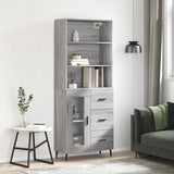 Highboard 69.5X34X180 Cm Engineered Wood