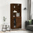 Highboard 69.5X34X180 Cm Engineered Wood