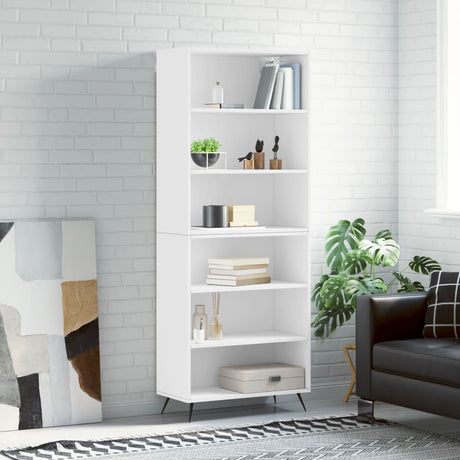 Highboard 69.5X34X180 Cm Engineered Wood