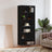 Highboard 69.5X34X180 Cm Engineered Wood