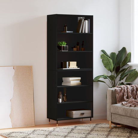 Highboard 69.5X34X180 Cm Engineered Wood