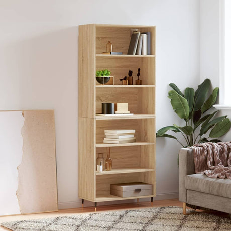 Highboard 69.5X34X180 Cm Engineered Wood