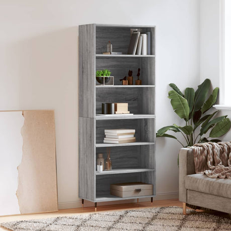 Highboard 69.5X34X180 Cm Engineered Wood