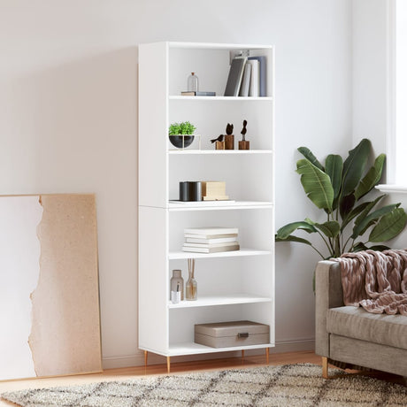 Highboard 69.5X34X180 Cm Engineered Wood