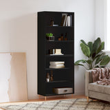 Highboard 69.5X34X180 Cm Engineered Wood
