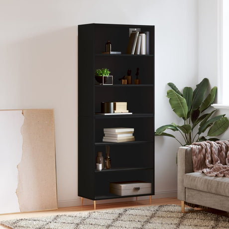 Highboard 69.5X34X180 Cm Engineered Wood