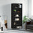 Highboard 69.5X34X180 Cm Engineered Wood