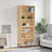 Highboard 69.5X34X180 Cm Engineered Wood