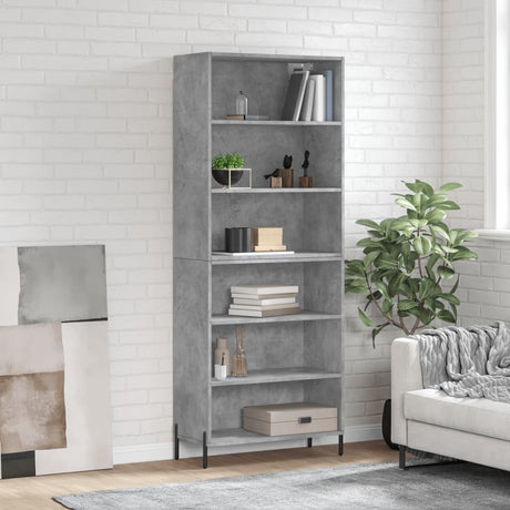 Highboard 69.5X34X180 Cm Engineered Wood