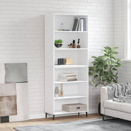 Highboard 69.5X34X180 Cm Engineered Wood