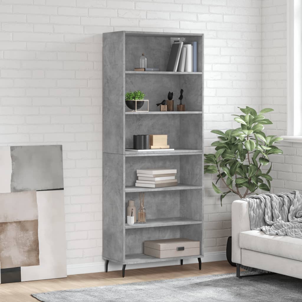Highboard 69.5X34X180 Cm Engineered Wood
