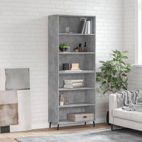 Highboard 69.5X34X180 Cm Engineered Wood