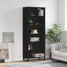 Highboard 69.5X34X180 Cm Engineered Wood