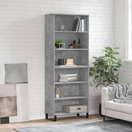 Highboard 69.5X34X180 Cm Engineered Wood