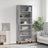 Highboard 69.5X34X180 Cm Engineered Wood