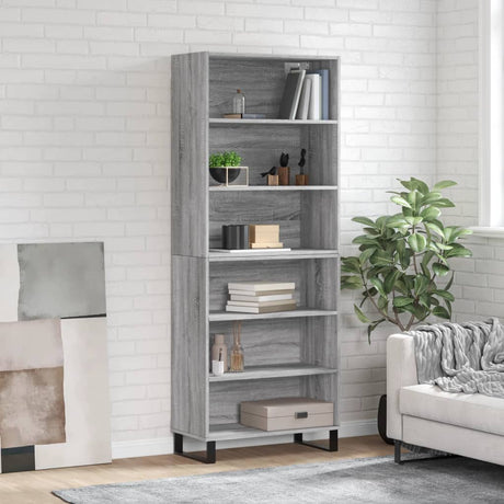 Highboard 69.5X34X180 Cm Engineered Wood