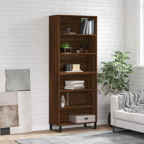 Highboard 69.5X34X180 Cm Engineered Wood
