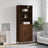 Highboard 69.5X34X180 Cm Engineered Wood