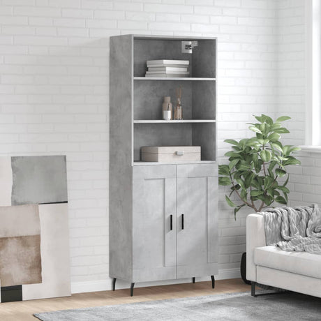 Highboard 69.5X34X180 Cm Engineered Wood