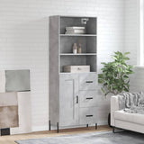 Highboard 69.5X34X180 Cm Engineered Wood