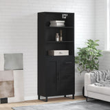 Highboard 69.5X34X180 Cm Engineered Wood