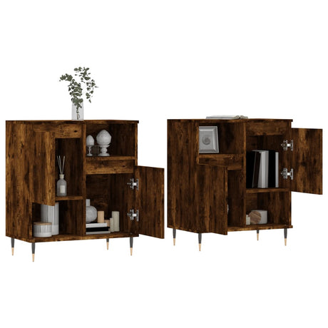 Sideboards 2 Pcs Engineered Wood