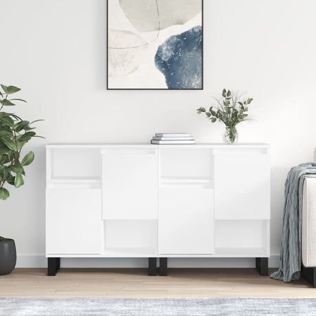 Sideboards 2 Pcs Engineered Wood