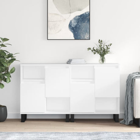 Sideboards 2 Pcs Engineered Wood