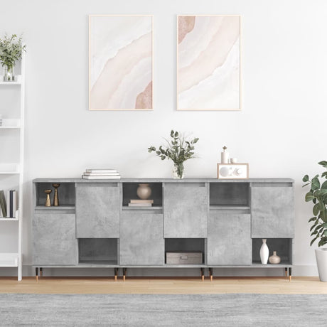 Sideboards 2 Pcs Engineered Wood