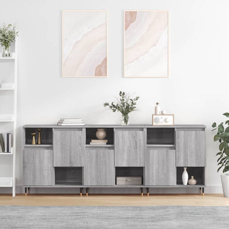 Sideboards 2 Pcs Engineered Wood