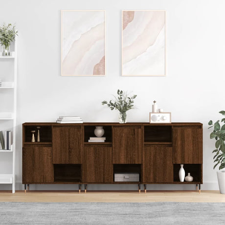 Sideboards 2 Pcs Engineered Wood