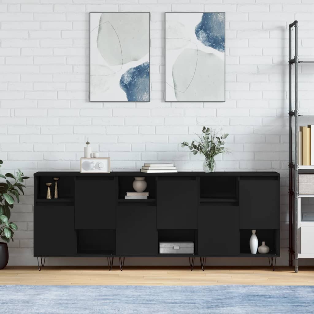 Sideboards 2 Pcs Engineered Wood