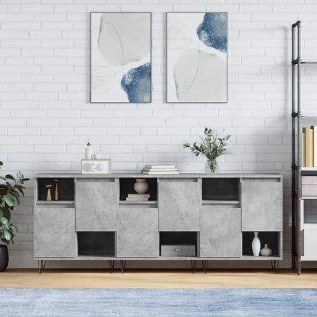 Sideboards 2 Pcs Engineered Wood