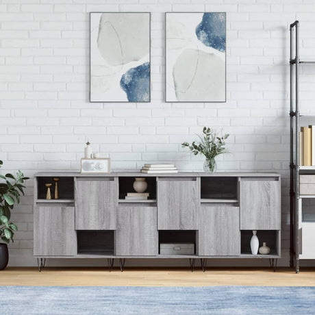 Sideboards 2 Pcs Engineered Wood
