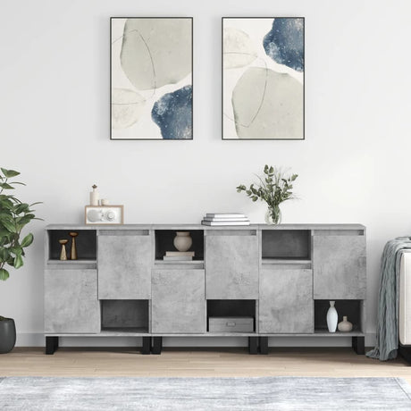 Sideboards 2 Pcs Engineered Wood