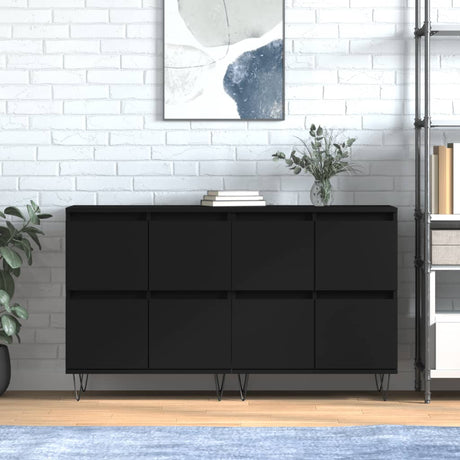 Sideboards 3 Pcs Engineered Wood