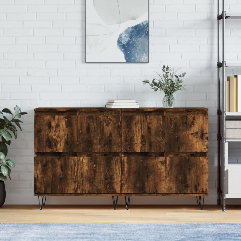 Sideboards 3 Pcs Engineered Wood