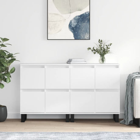 Sideboards 2 Pcs Engineered Wood