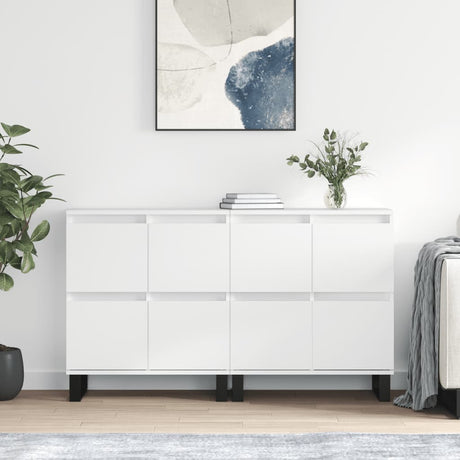 Sideboards 2 Pcs Engineered Wood