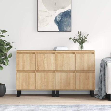 Sideboards 2 Pcs Engineered Wood