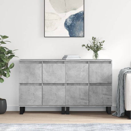 Sideboards 2 Pcs Engineered Wood