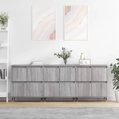 Sideboards 2 Pcs Engineered Wood