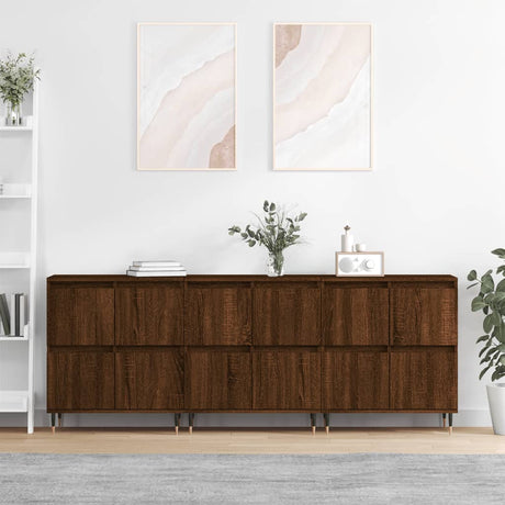 Sideboards 2 Pcs Engineered Wood