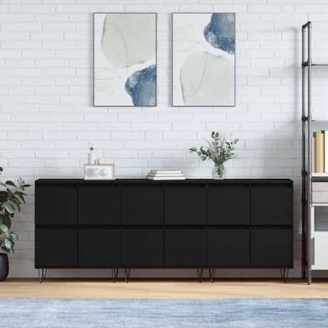 Sideboards 3 Pcs Engineered Wood