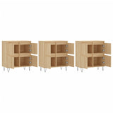 Sideboards 3 Pcs Engineered Wood