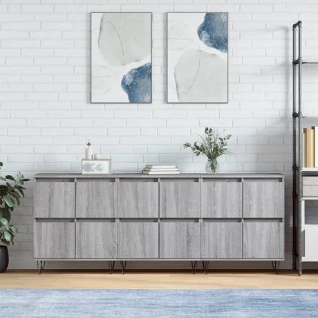 Sideboards 3 Pcs Engineered Wood