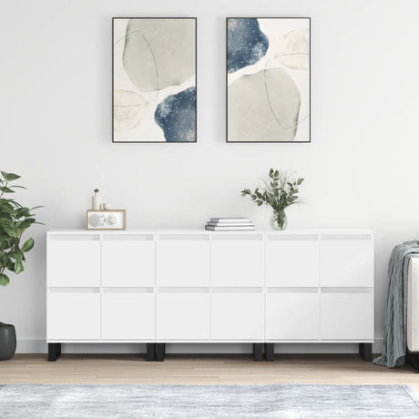 Sideboards 2 Pcs Engineered Wood