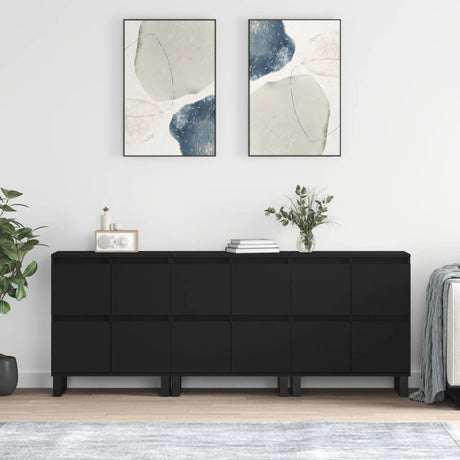 Sideboards 2 Pcs Engineered Wood