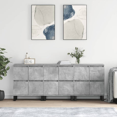 Sideboards 2 Pcs Engineered Wood
